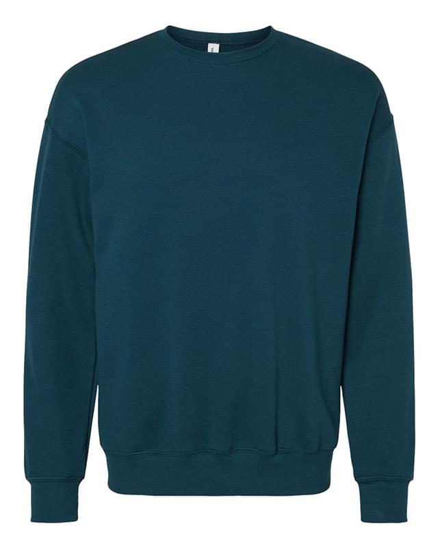 Unisex Sponge Fleece Drop Shoulder Crewneck Sweatshirt