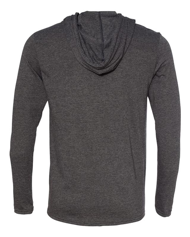 Softstyle&reg; Lightweight Hooded Long Sleeve T-Shirt