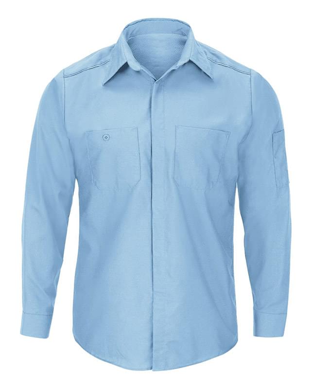 Pro Airflow Long Sleeve Work Shirt - Long Sizes
