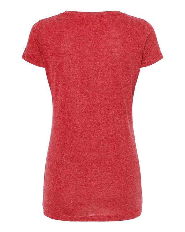 Women's Poly-Rich Scoop Neck T-Shirt