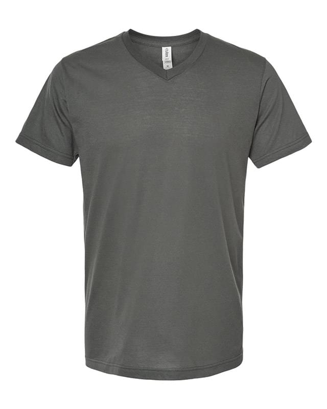 Unisex Poly-Rich V-Neck T-Shirt
