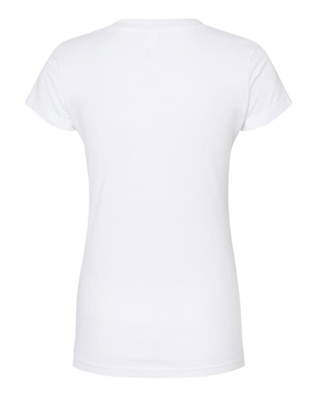 Women's Slim Fit Fine Jersey V-Neck T-Shirt