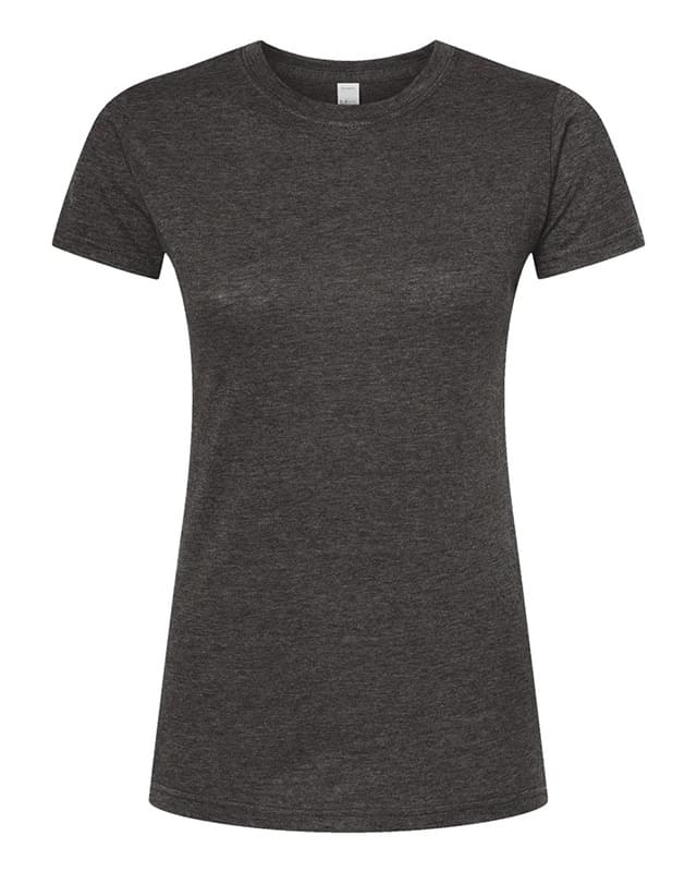 Women's Poly-Rich Slim Fit T-Shirt