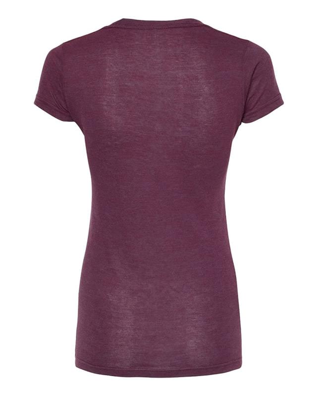 Women's Slim Fit Tri-Blend T-Shirt