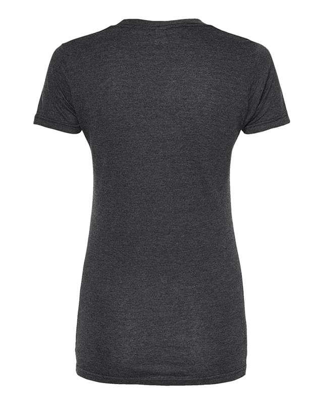 Women's Slim Fit Tri-Blend T-Shirt