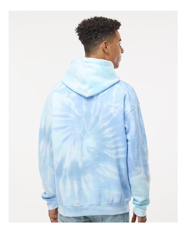 Tie-Dyed Hooded Sweatshirt