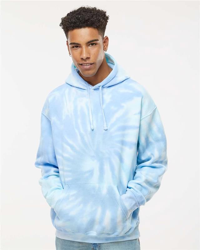 Tie-Dyed Hooded Sweatshirt