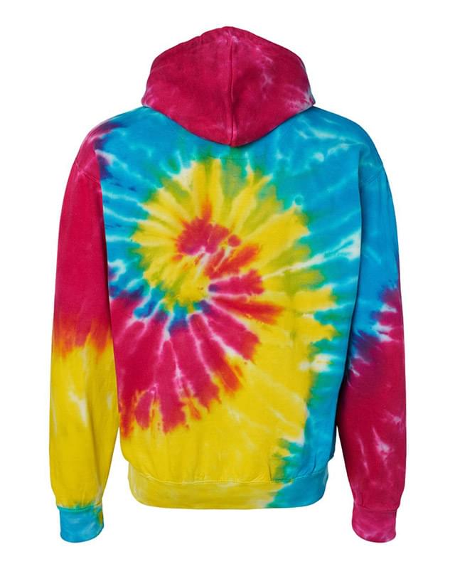 Tie-Dyed Hooded Sweatshirt