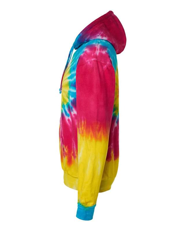 Tie-Dyed Hooded Sweatshirt