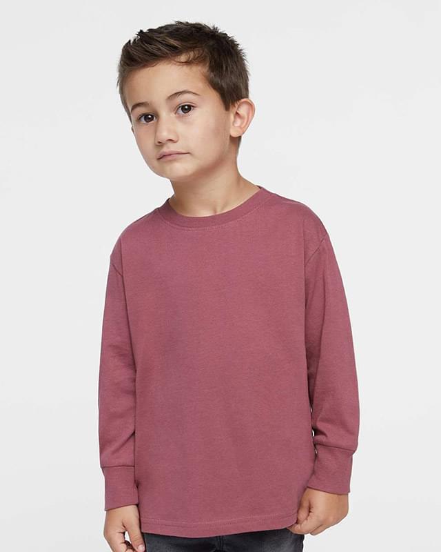 Toddler Long Sleeve Fine Jersey Tee