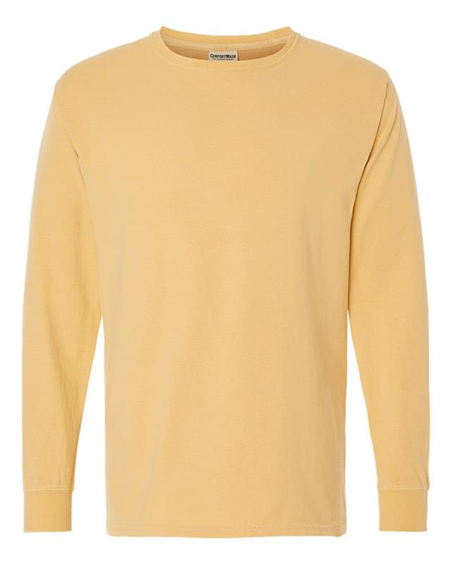 Garment-Dyed Long Sleeve T-Shirt