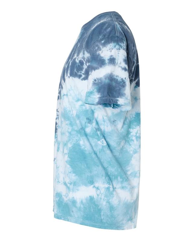 LaMer Over-Dyed Crinkle Tie-Dyed T-Shirt