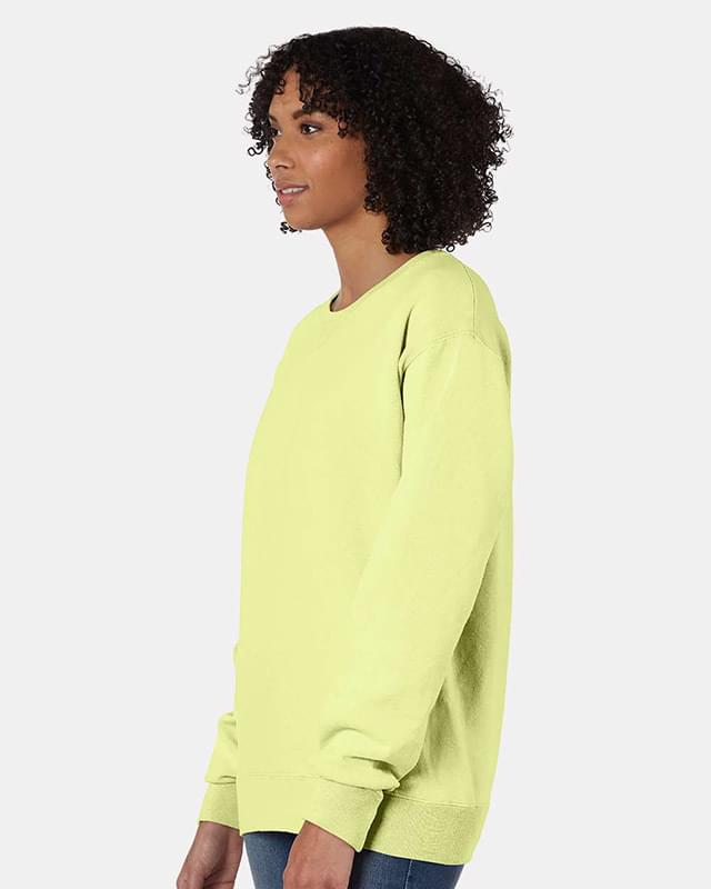 Garment-Dyed Unisex Crewneck Sweatshirt
