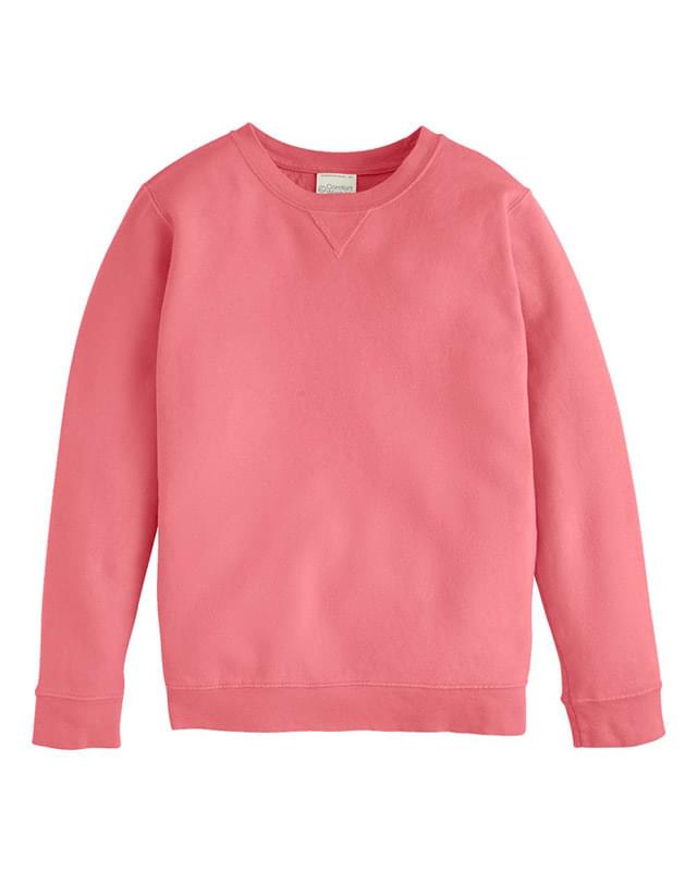 Garment-Dyed Youth Crewneck Sweatshirt