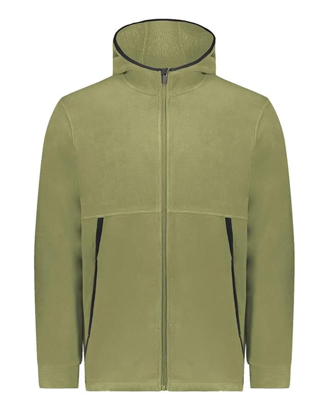 Eco Revive™ Polar Fleece Hooded Full-Zip Jacket