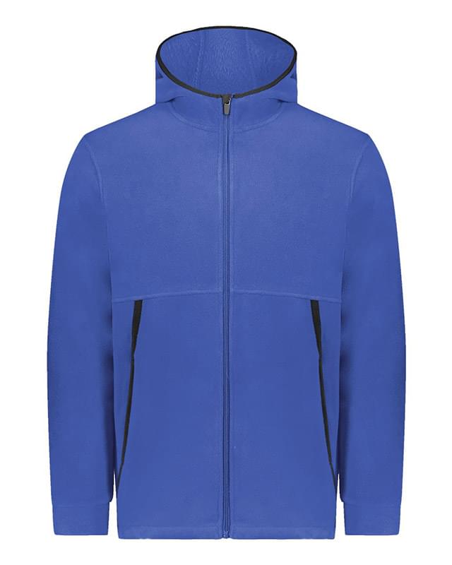 Eco Revive™ Youth Polar Fleece Hooded Full-Zip Jacket