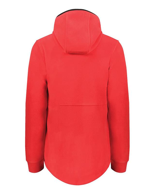 Eco Revive™ Women's Polar Fleece Hooded Full-Zip Jacket