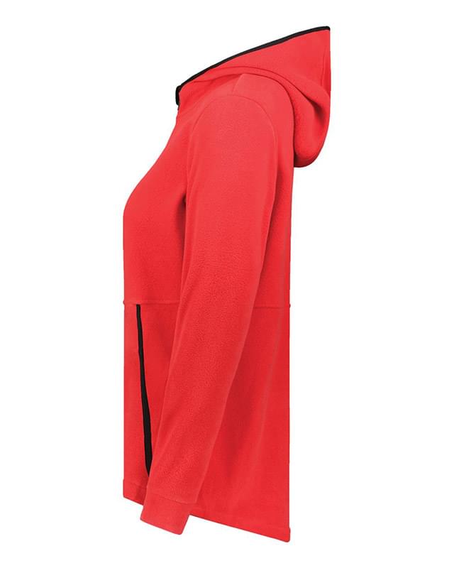 Eco Revive™ Women's Polar Fleece Hooded Full-Zip Jacket