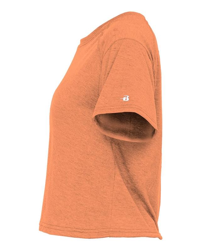 Women's Tri-Blend Crop T-Shirt