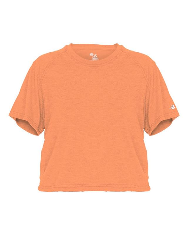 Women's Tri-Blend Crop T-Shirt