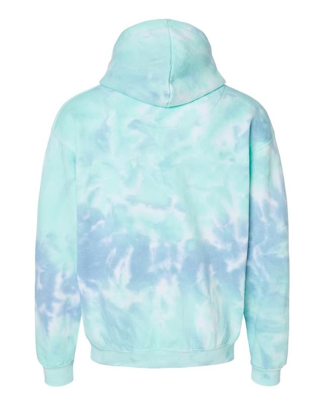 Tie-Dyed Hooded Sweatshirt