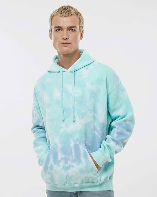 Tie-Dyed Hooded Sweatshirt