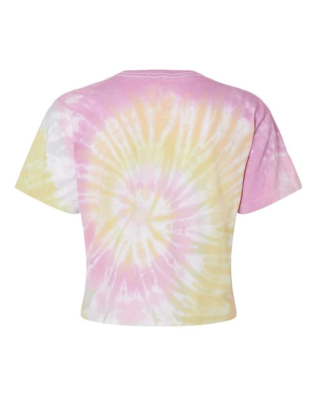 Women's Tie-Dyed Crop T-Shirt