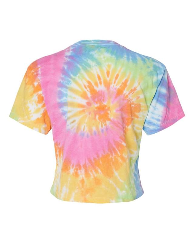 Women's Tie-Dyed Crop T-Shirt