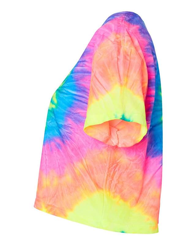 Women's Tie-Dyed Crop T-Shirt