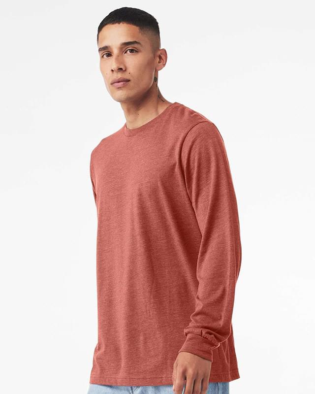 Heather CVC Long Sleeve Tee