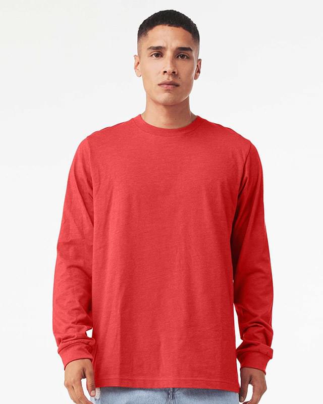 Heather CVC Long Sleeve Tee