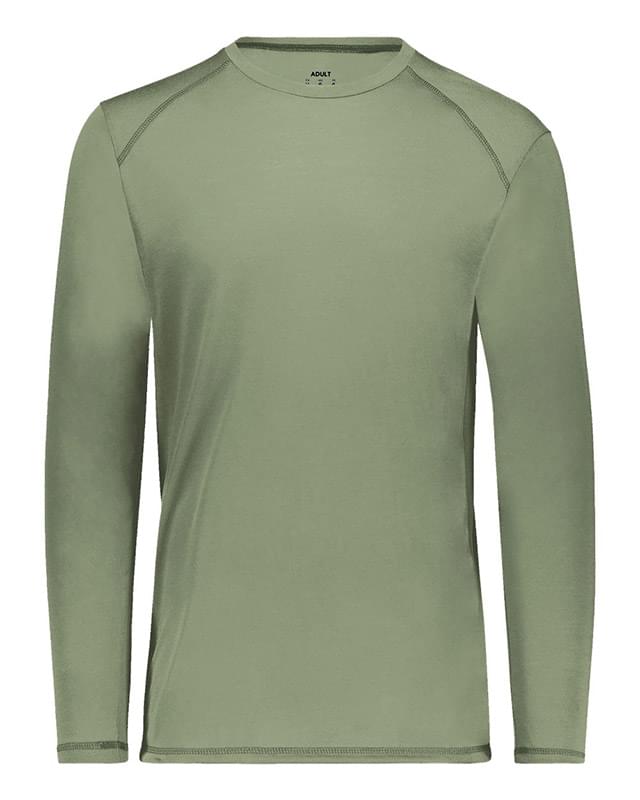 Super Soft-Spun Poly Long Sleeve T-Shirt