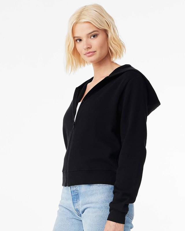 FWD Fashion Women's Sponge Fleece Full-Zip Hoodie