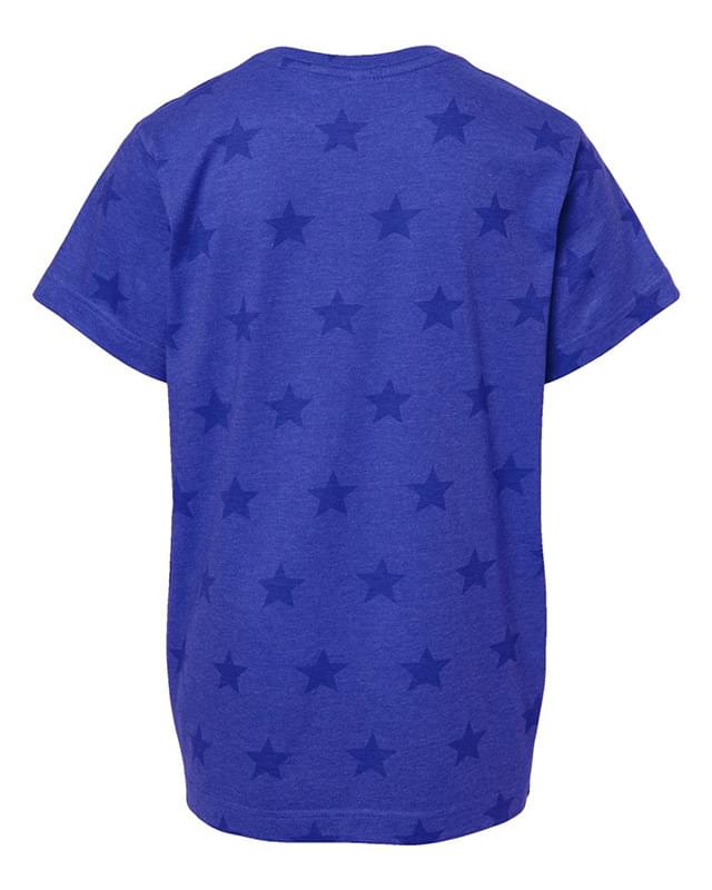 Youth Star Print Tee