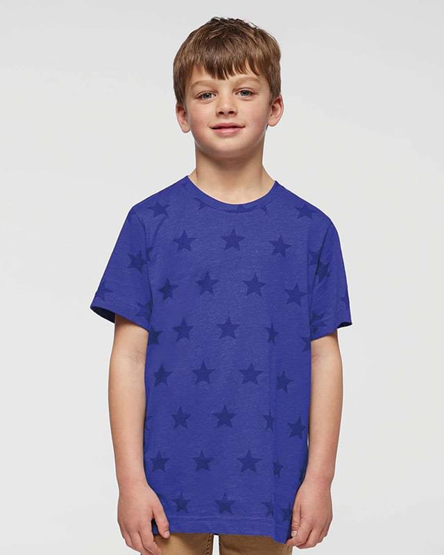 Youth Star Print Tee