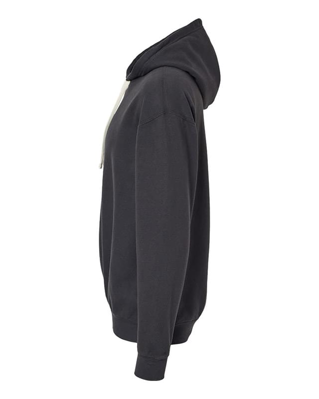 Garment-Dyed Lightweight Fleece Hooded Sweatshirt