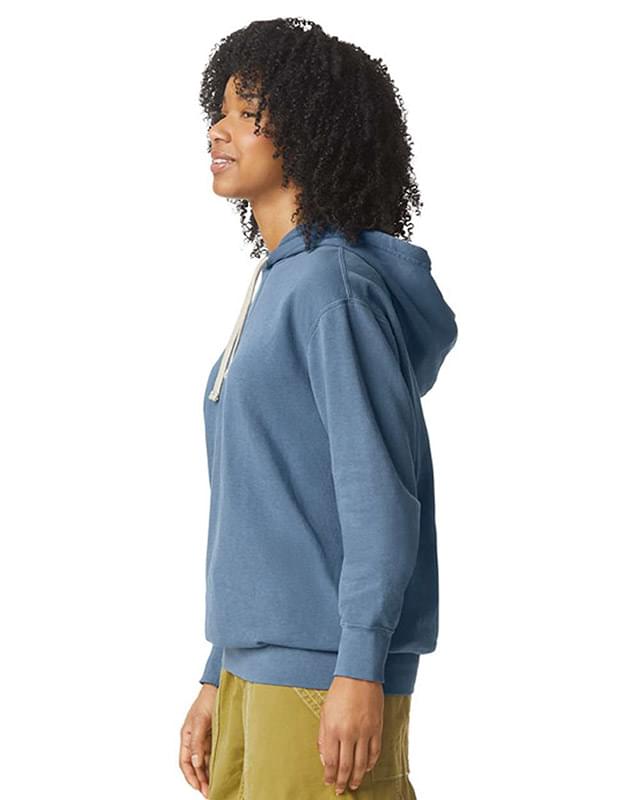 Garment-Dyed Lightweight Fleece Hooded Sweatshirt