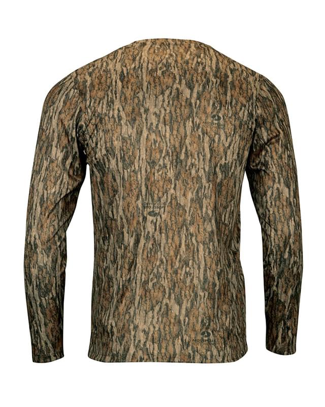 Oxford Performance Camo Print Long Sleeve T-Shirt