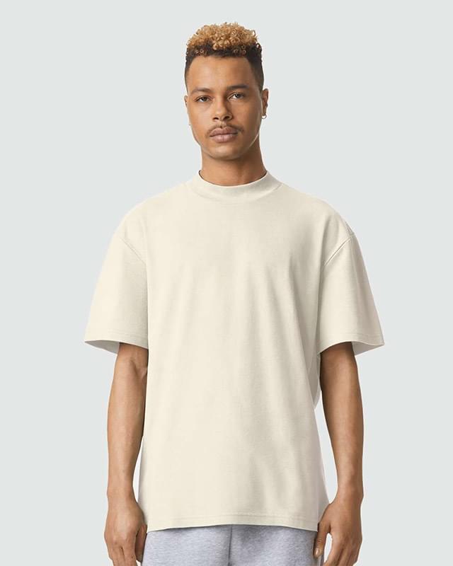 Pique Mockneck Tee