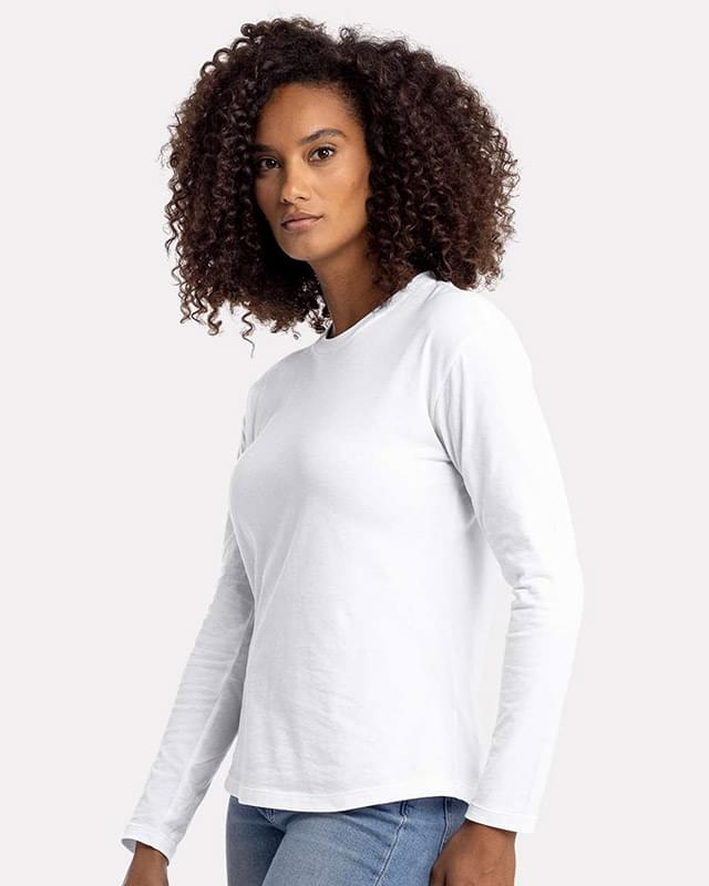 Women's Cotton Relaxed Long Sleeve T-Shirt