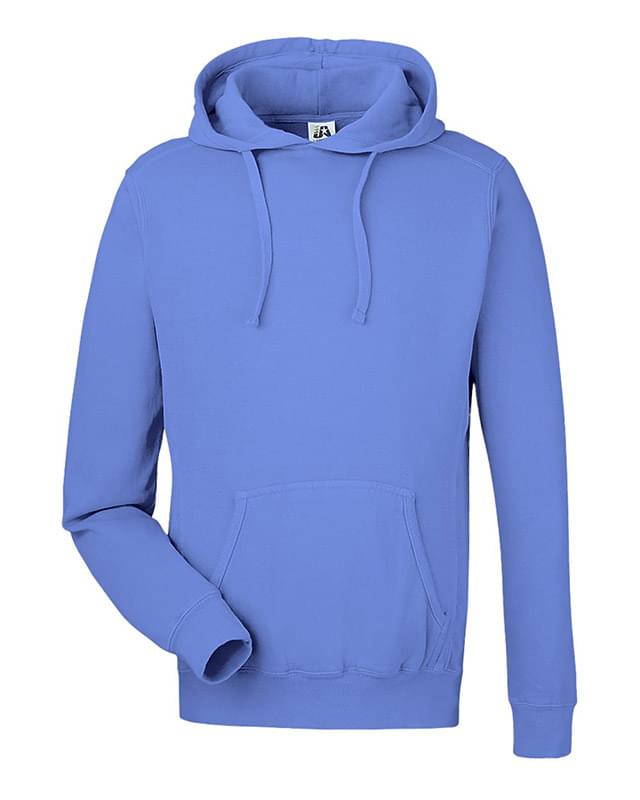 Pigment-Dyed Fleece Hooded Sweatshirt