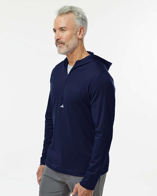 Lightweight Performance Quarter-Zip Hooded Pullover