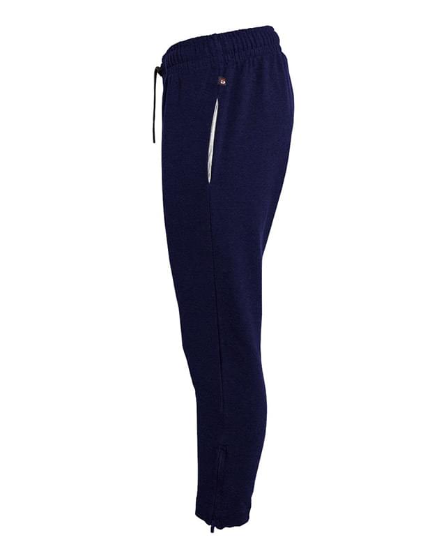 FitFlex Women's French Terry Ankle Pants