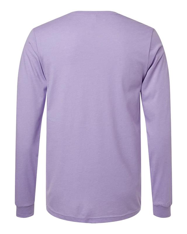 Heather CVC Long Sleeve Tee