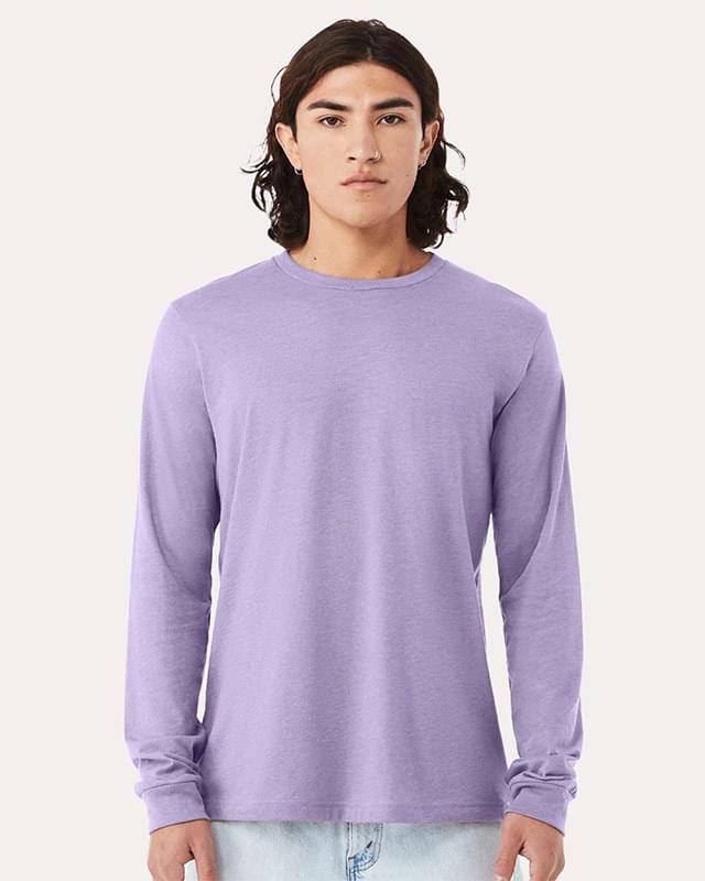 Heather CVC Long Sleeve Tee