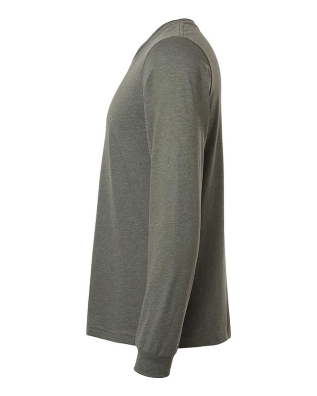 Heather CVC Long Sleeve Tee