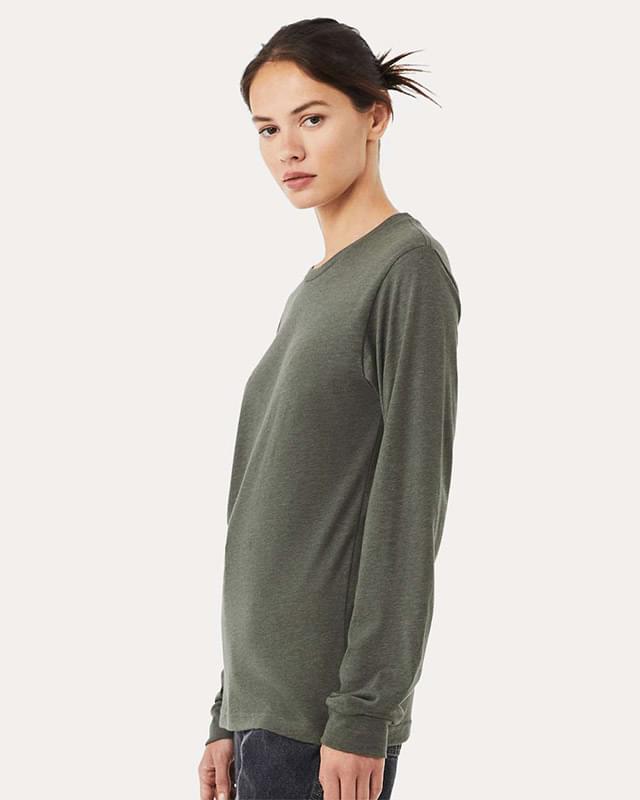 Heather CVC Long Sleeve Tee