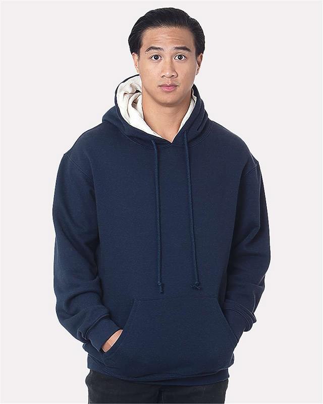 USA-Made Super Heavy Thermal Lined Hooded Sweatshirt
