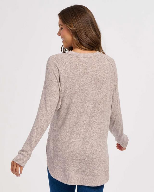 Women's Cuddle Oversize Crew Pullover Women's Cuddle Oversize Crew Pullover