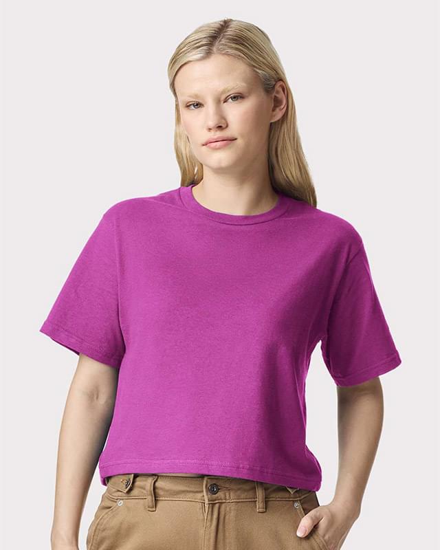 Women's Fine Jersey Boxy Tee